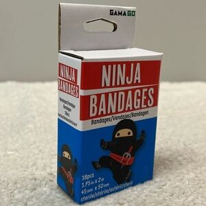 Gamago Ninja Die-cut Box of 18 Bandages
